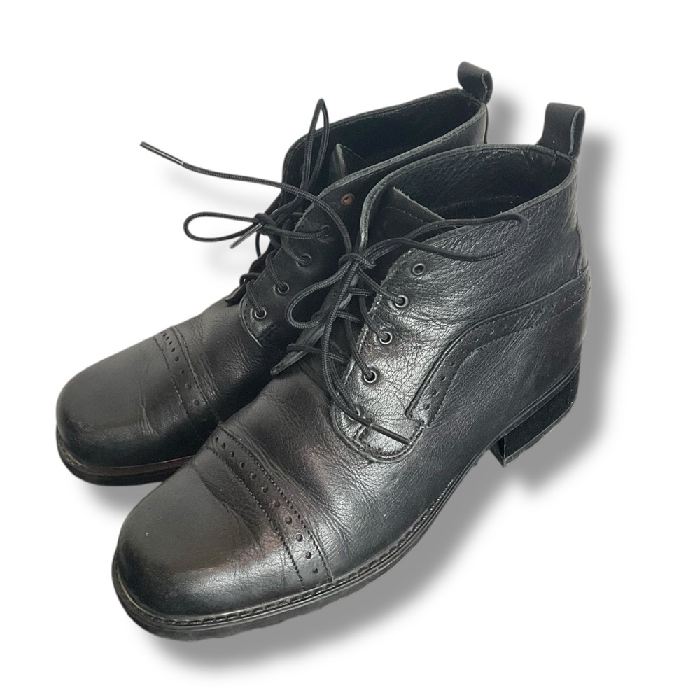 Santana Canada Black Ankle Boots - Fleece Lined